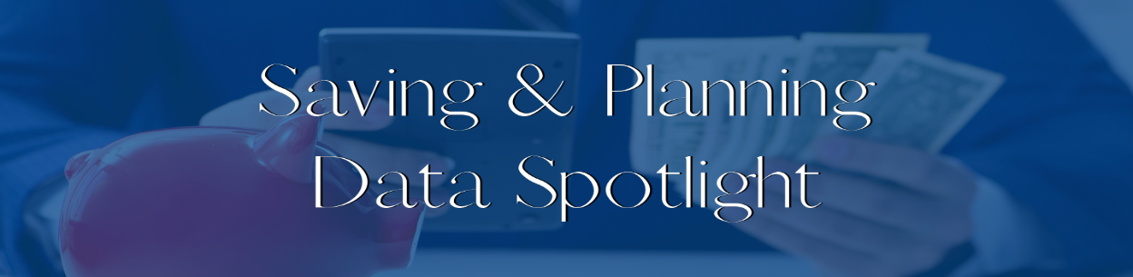 Defining & Measuring Financial Health: Saving & Planning Data Spotlight